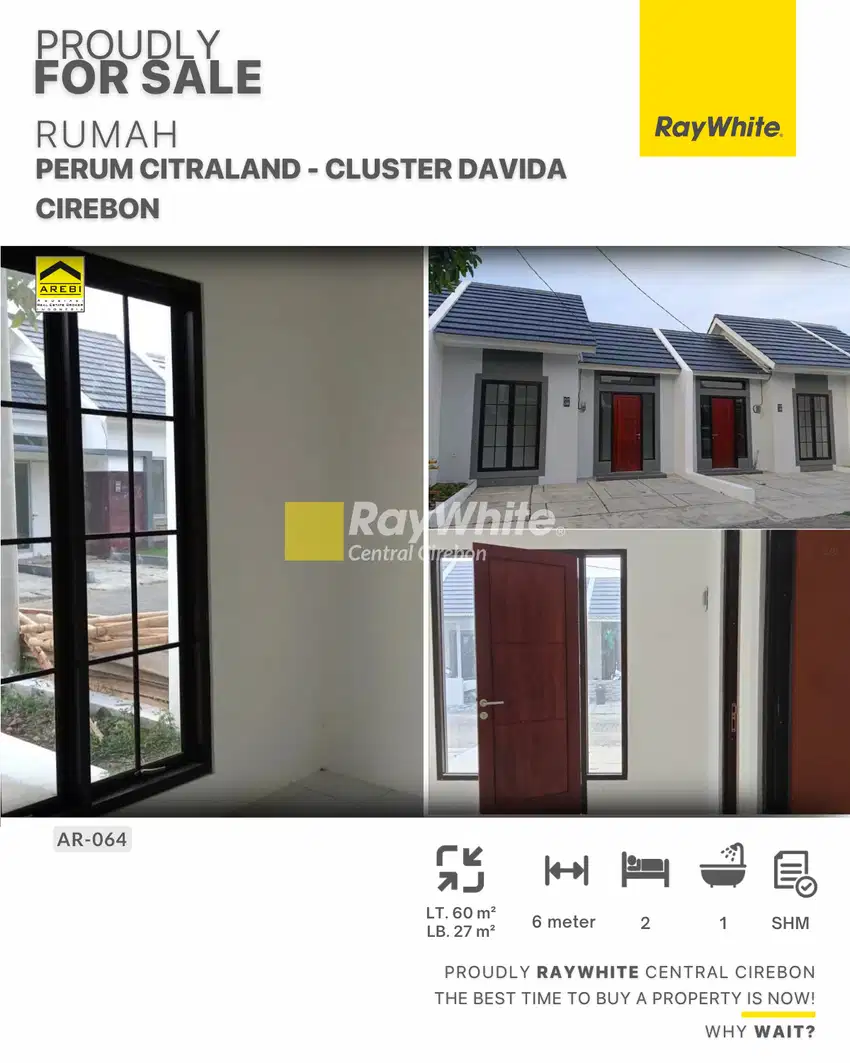 Dijual Rumah di Perum Citraland Cluster Davida, Cirebon