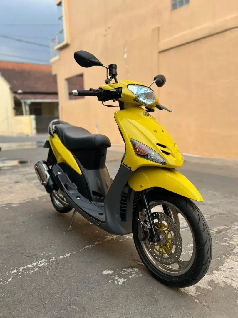 Yamaha mio sporty 2005 asli kuning tembus faktur restomods