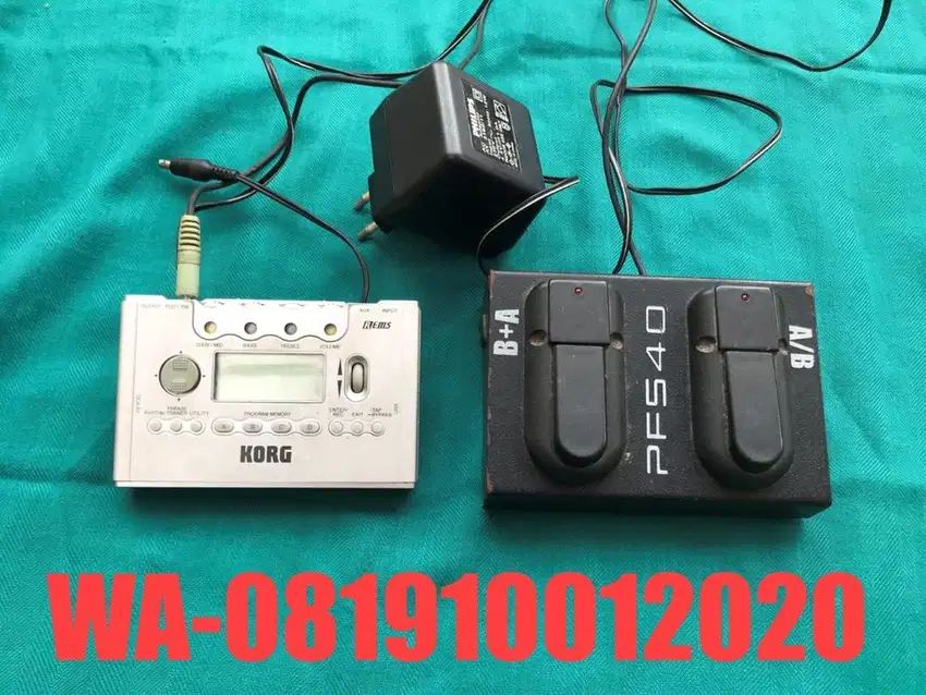 Efek digital Korg pandora PX5D buat gitar dan bass bisabjd soundcard