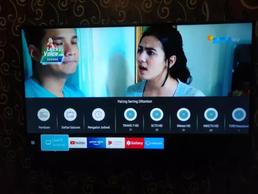 Mau di jual aj ni smart android digital UHD 4k Samsung 49/50in nominus