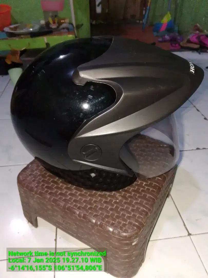 Jual helm.masih baru bgt asli dari honda