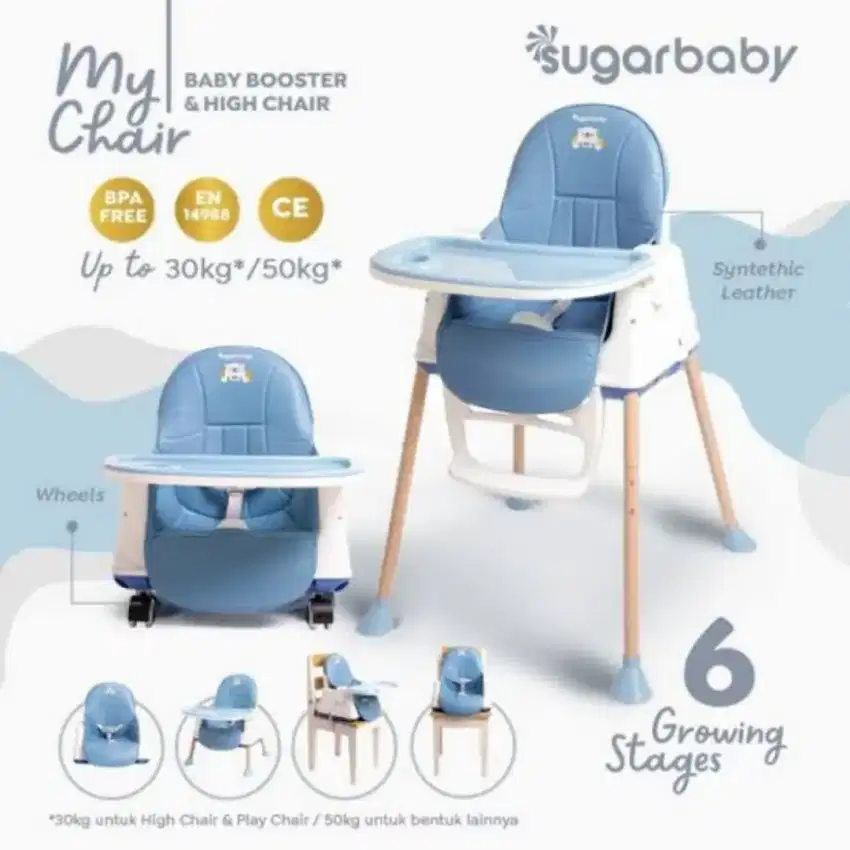 Kursi Makan Bayi SugarBaby My Chair 6 Growing Stages