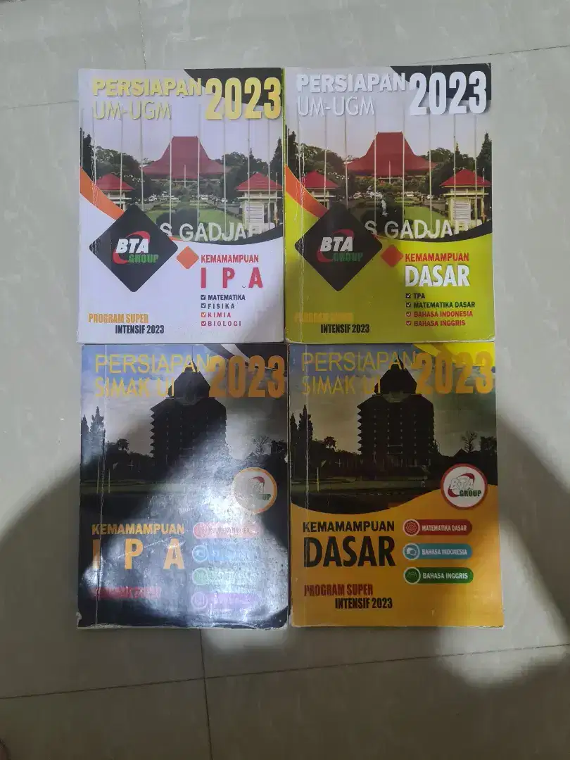 UJIAN MANDIRI SIMAK UI, UGM, DAN BA SEM 2