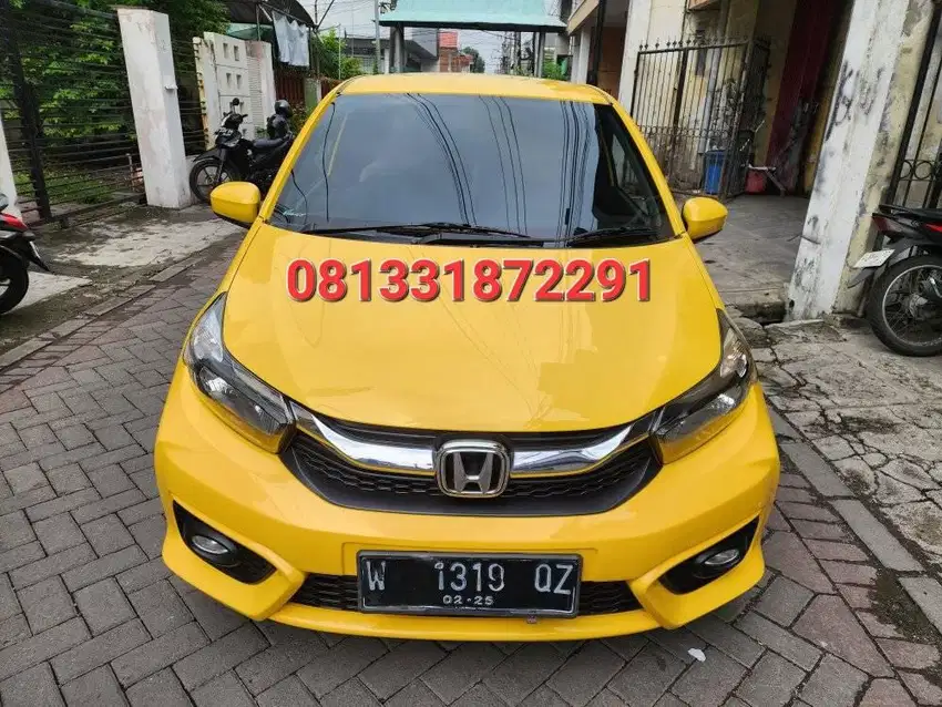 HONDA NEW BRIO 1.2 E MANUAL 2020 KUNING SURABAYA