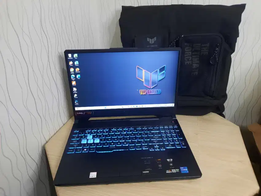 Laptop asus tuf gaming f15 FX506HC core i7 gen 11 vga rtx 3050