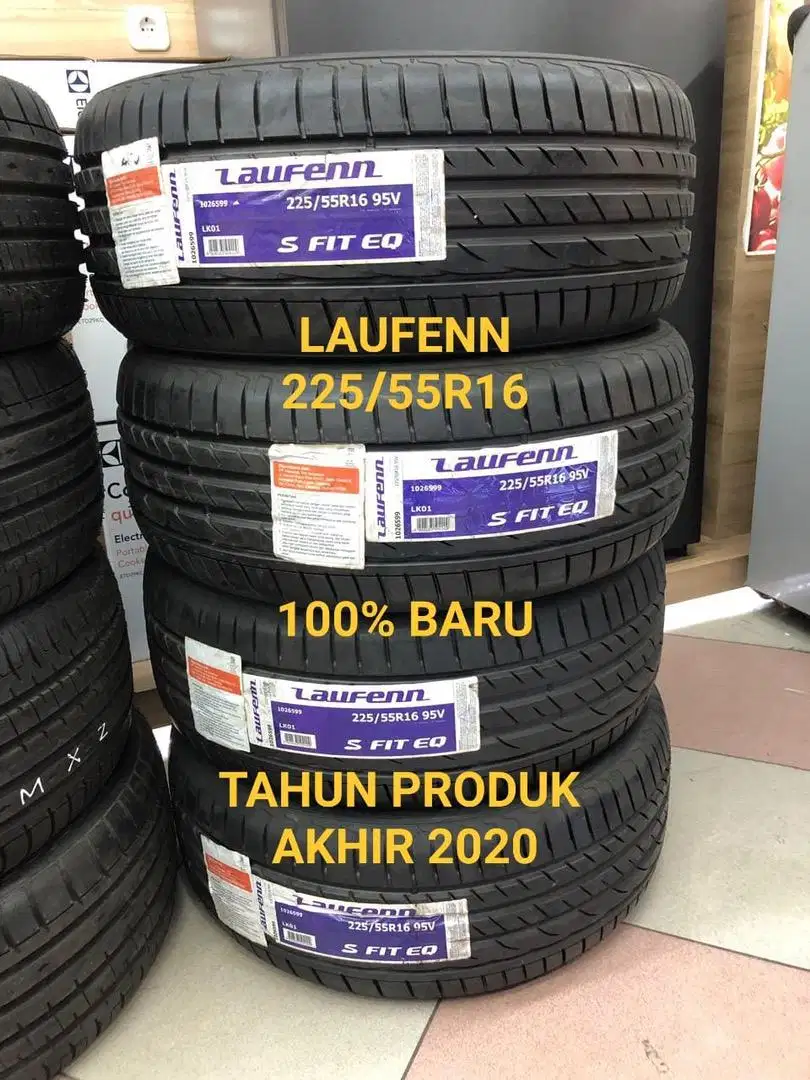 (100%BARU) Ban laufenn 225/55R16 mercy mercedes bmw innova 225 55 16