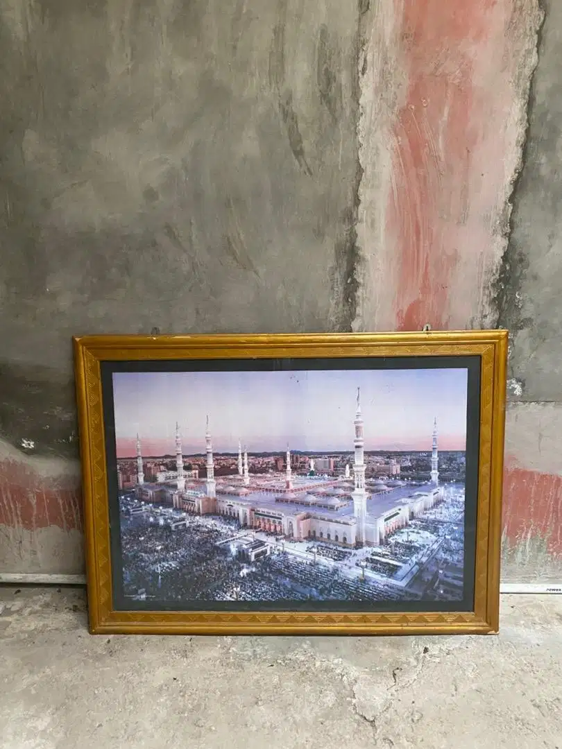 Dijual murah lukisan mesjid nabawi Madinah.