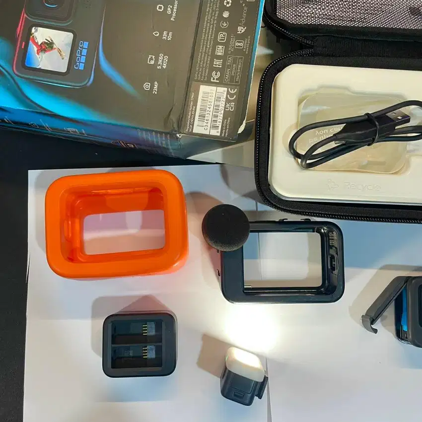 Gopro hero 10 bundel Light Lensa Media Mod