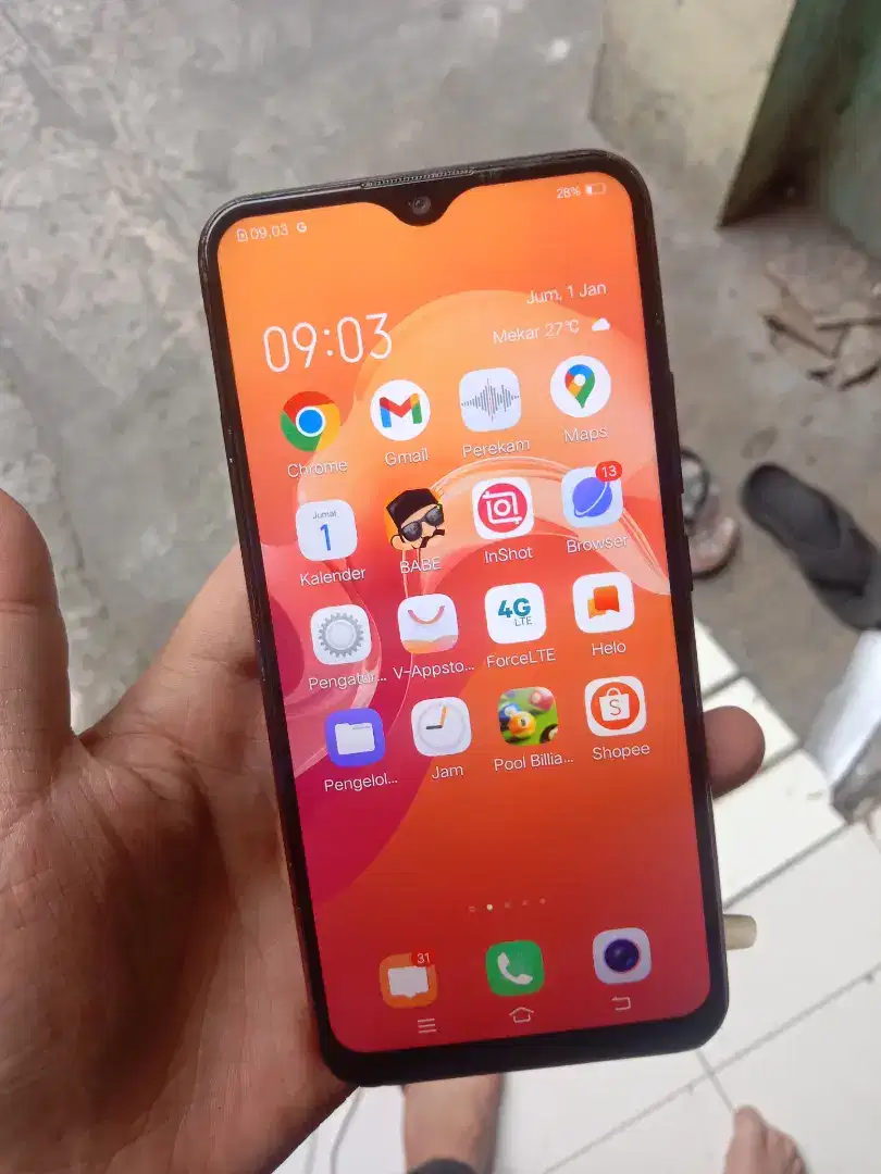 Vivo Y12 3/32Gb Mulussss no minus No kendala batangan. 700 Angkut