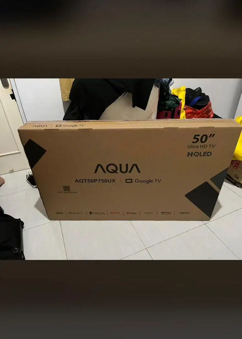 JUAL RUGI GOOGLE TV AQUA 50 INCH