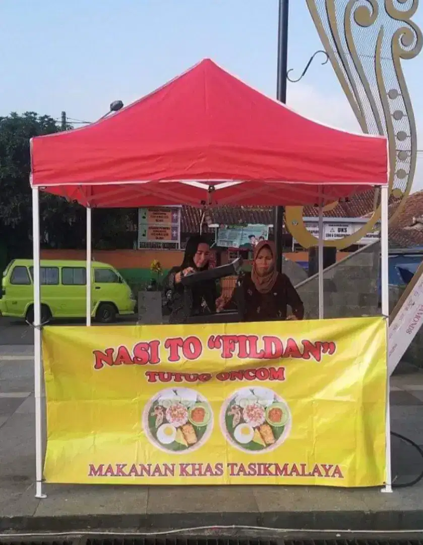 Tenda lipat 2x2 buat bazar