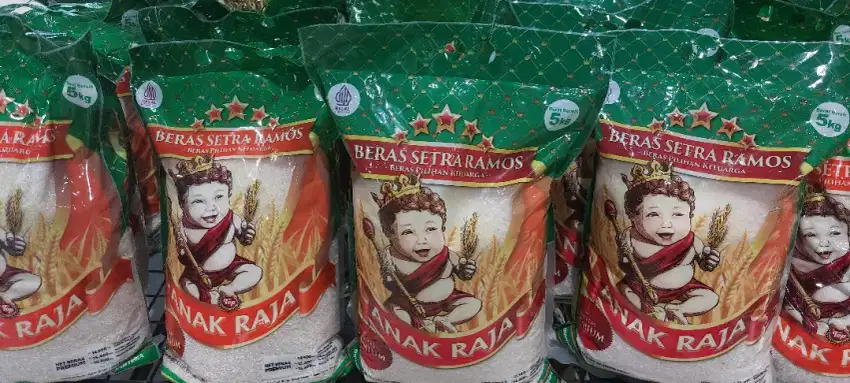 BERAS PREMIUM ANAK RAJA (BESAR&PUTIH&BEBAS KUTU)