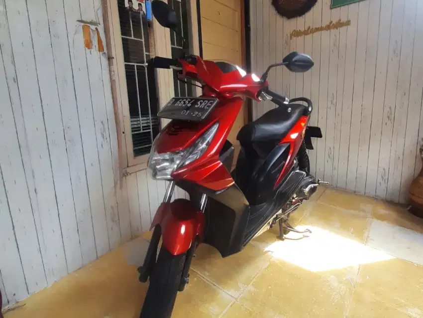 HONDA BEAT KARBU 2009 PAJAK PANJANG A/N SENDIRI