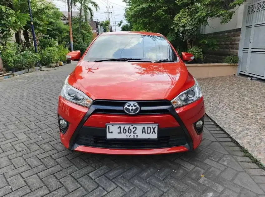 DP 25JT‼️ YARIS G 2016 MATIC ORANGE