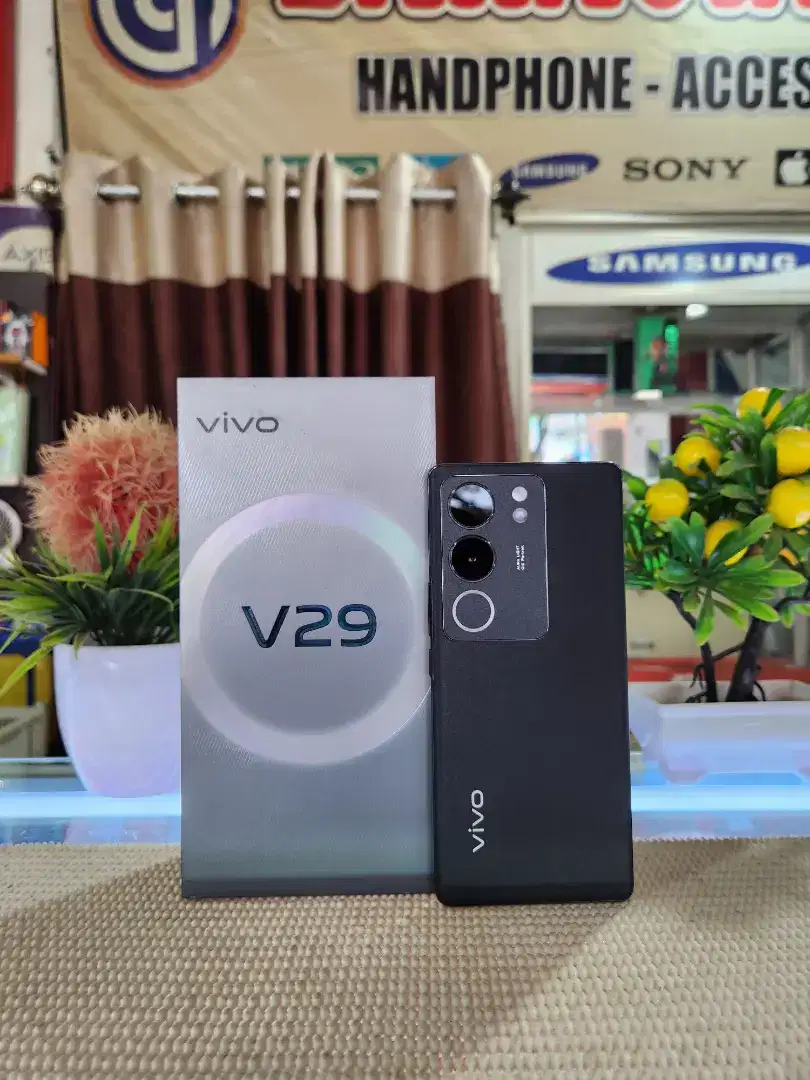 Vivo V29 5G Ram 8+8Gb/ 256Gb Fullset Mulus 99% Ori Like New Bergaransi