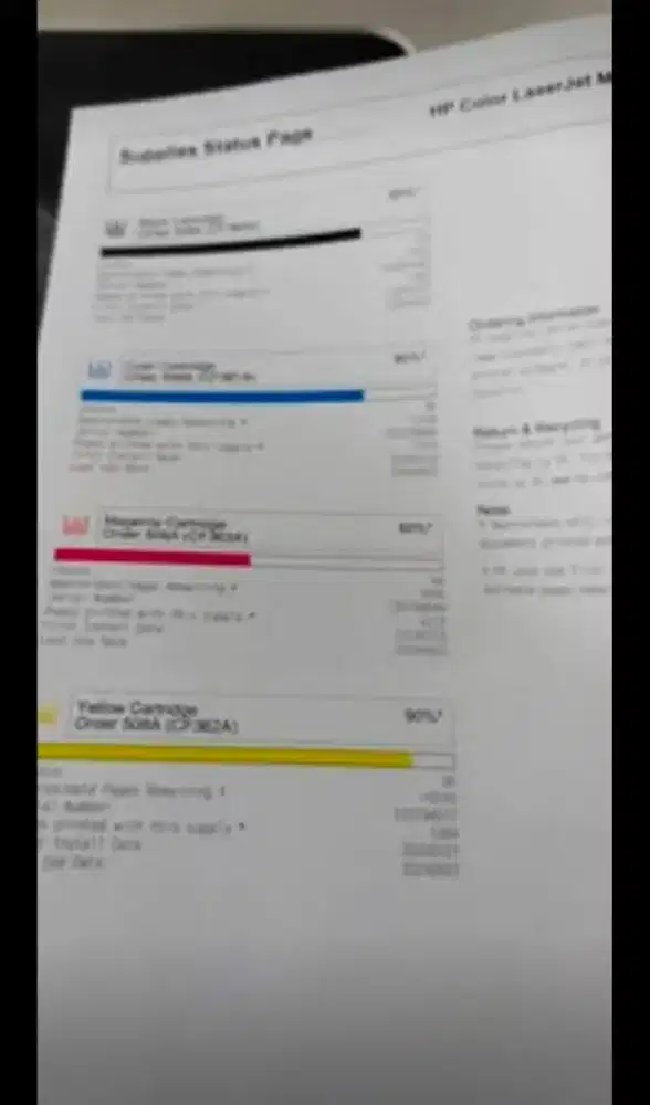 Jual printer hp enterprise  color M 553 normal