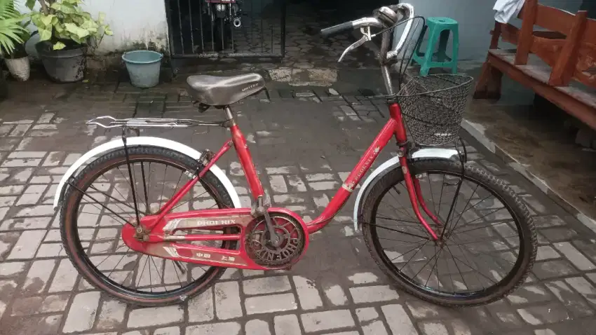 Sepeda keranjang phoenix siap gowes