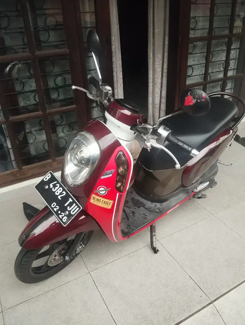 Honda scoopy 2016 pemakaian pribadi orisinil