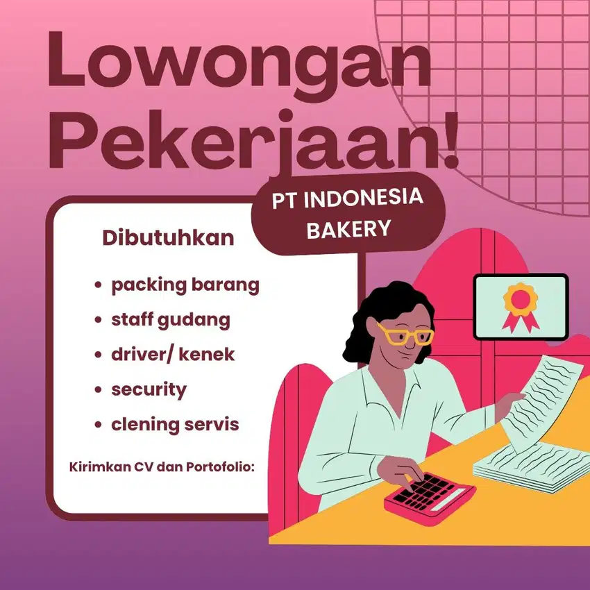 Lowongan pekerjaan resmi