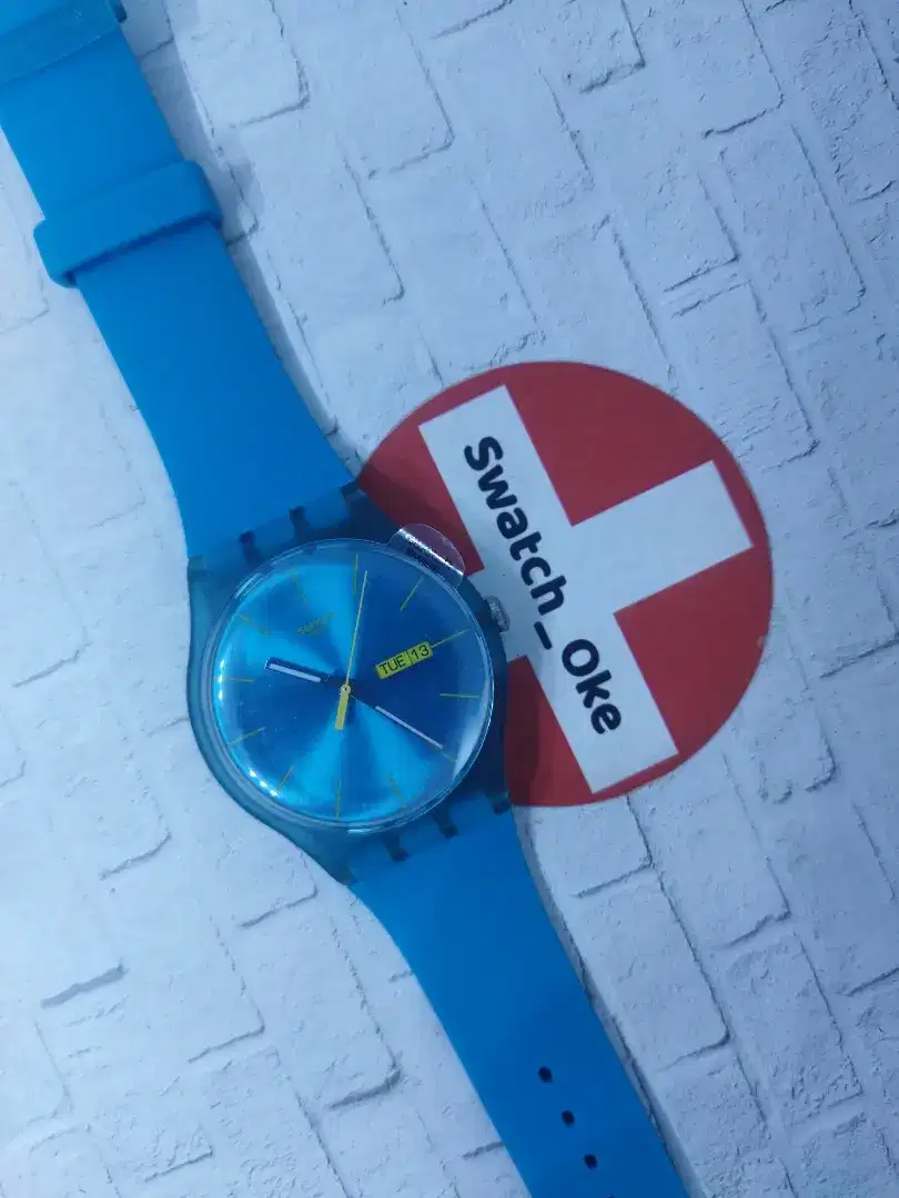 Swatch New Gent SUOL700 2010
Turquoise Rebel