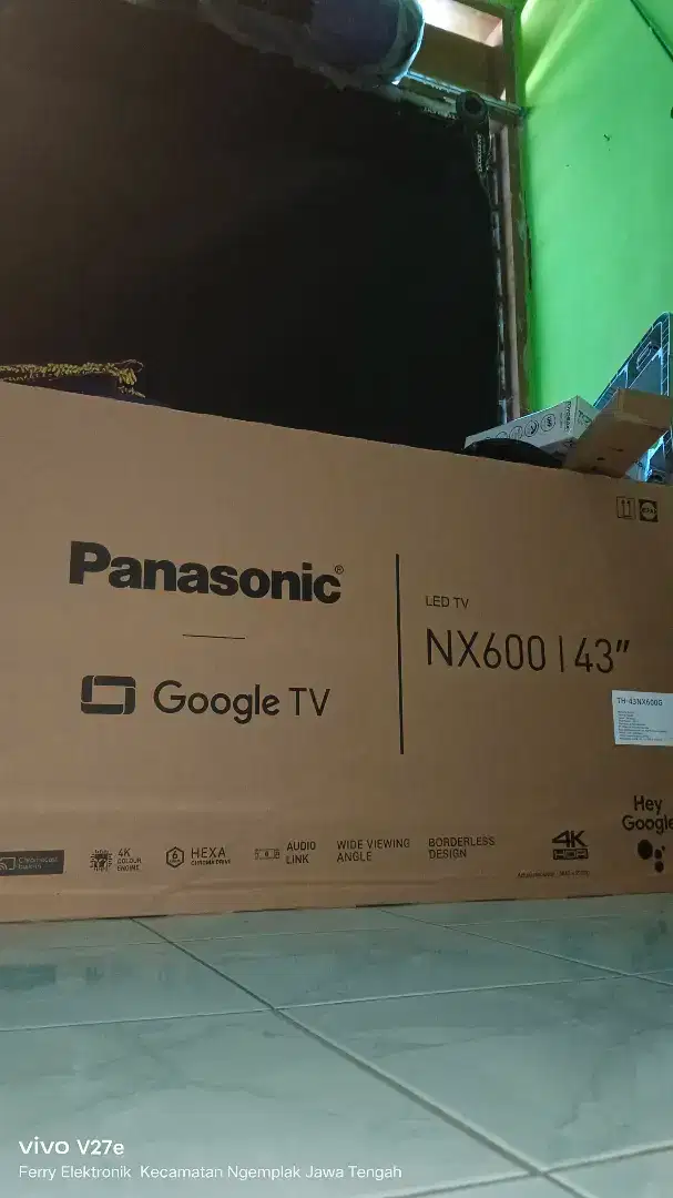 Google tv Panasonic 43 UHD 4K