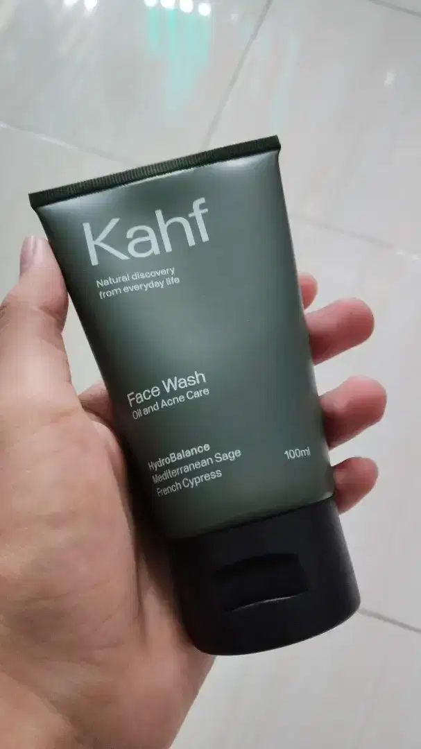 Dijual Kahf Face Wash Oil and Acne Care Baru