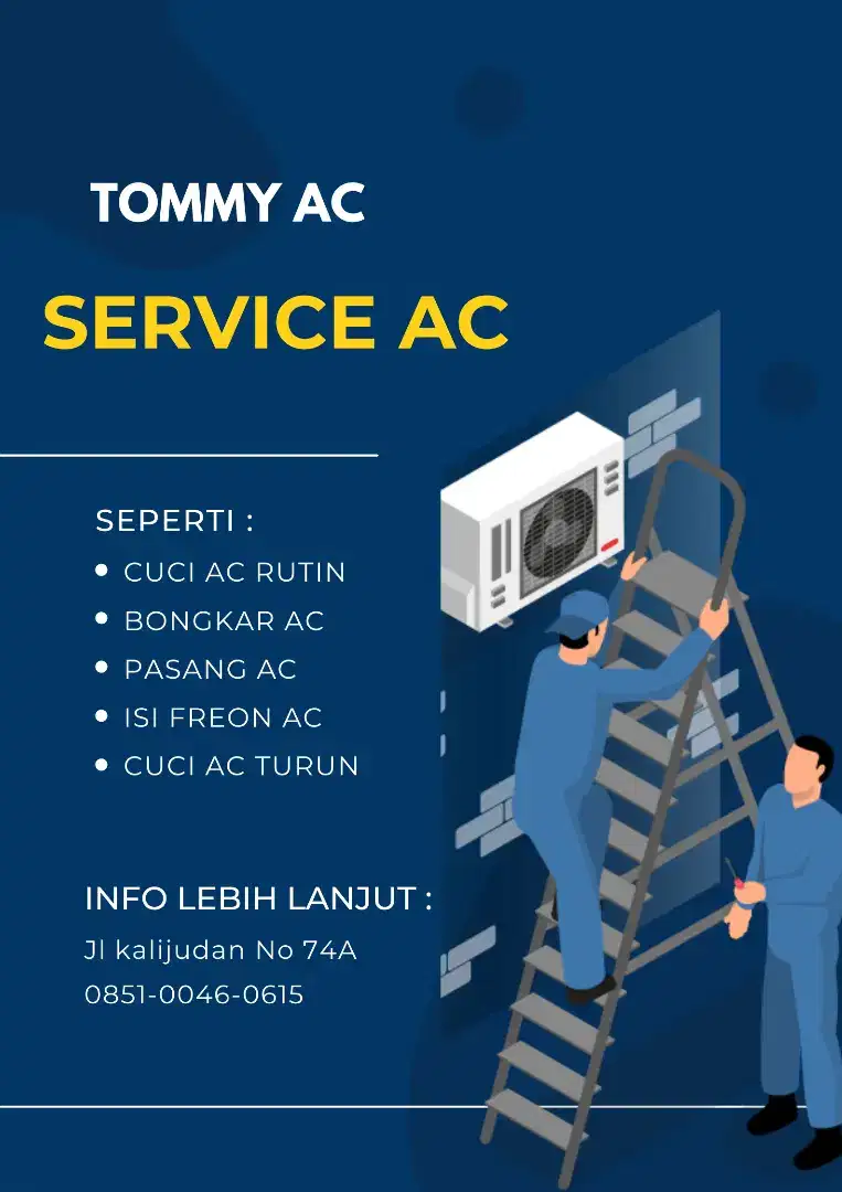 Service AC tommy jasa panggilan surabaya