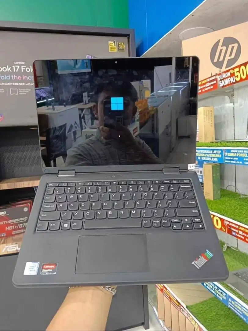 PROMO MURAH LAPTOP LAYAR SENTUH | LENOVO YOGA 11E SIAP PAKAI