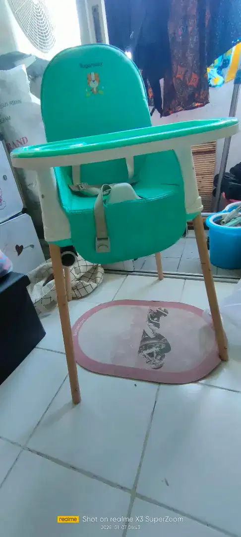 Di jual tempat makan bayi sugarbaby & stroller spacebaby