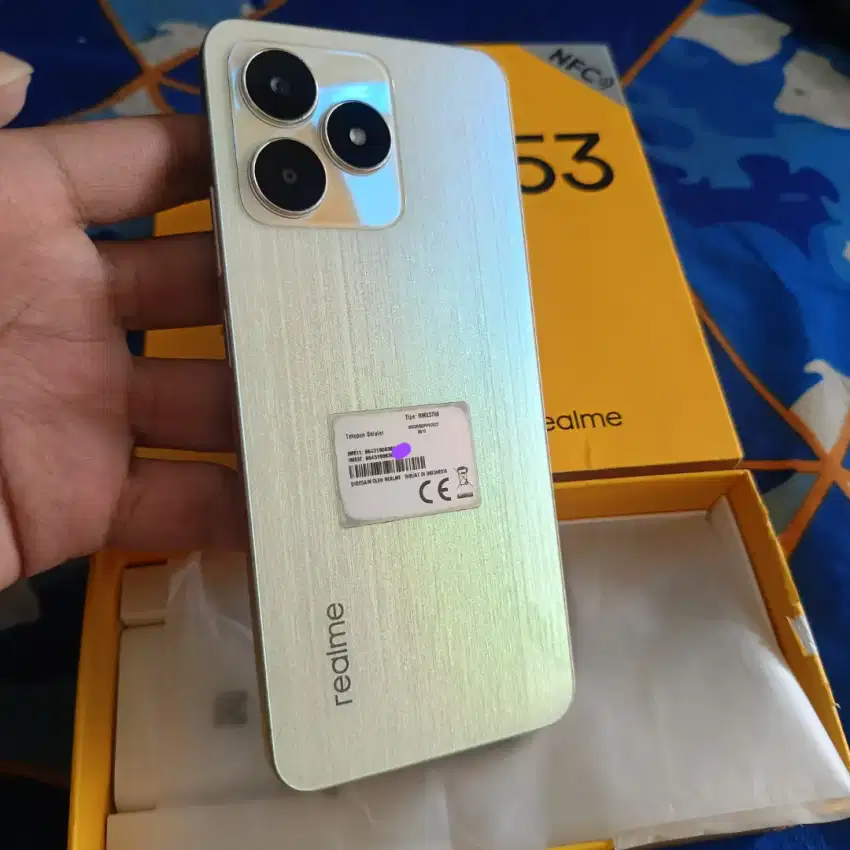 REALME C53 NFC GOLD Versi 256GB Lengkap Mulus