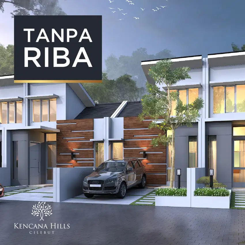 Rumah Syariah Murah Tropical Modern Cuma 5 Menit Dari Stasiun Cilebut