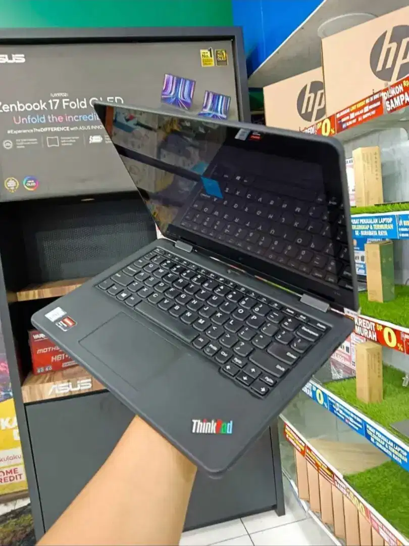 PROMO MURAH LAPTOP LAYAR SENTUH | LENOVO YOGA 11E CORE I5 | SIAP PAKAI