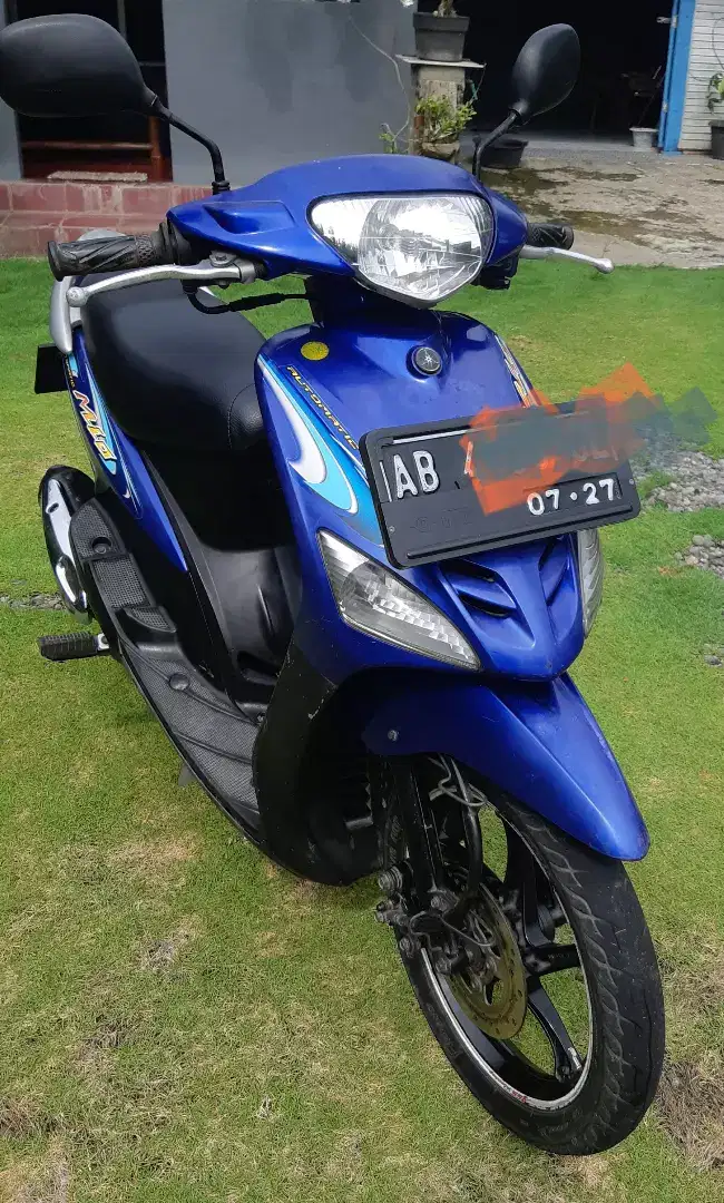 Mio sporty 5TL 2007 blue original cukup dengan mahar 5,7 jt saja nego