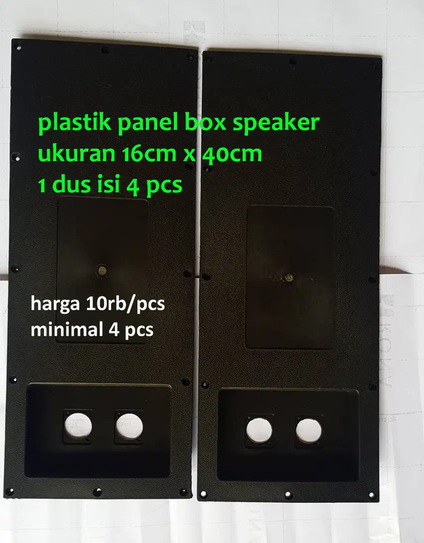 PLASTIK PANEL TUTUP BOX SPEAKER PASIF