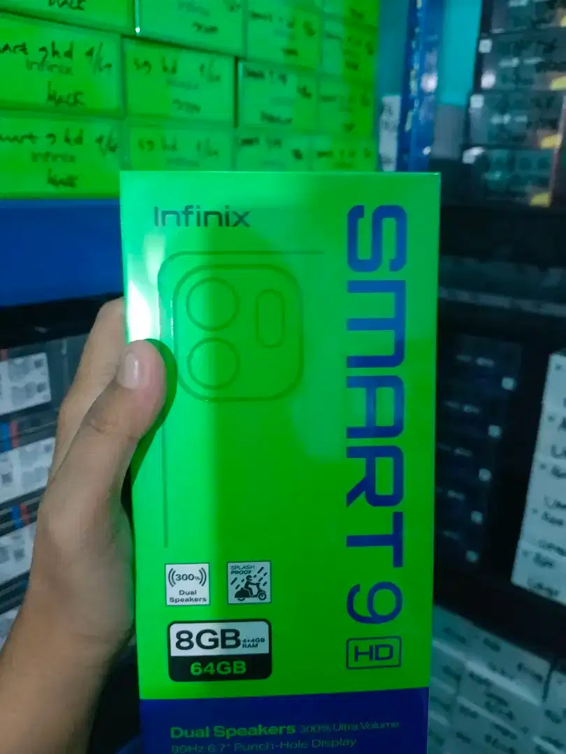 PROMO INFINIX SMART 9 RAM 4+4/64 BARU, SEGEL PABRIK, GARANSI RESMI