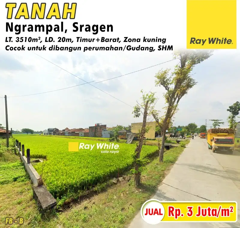 Tanah Ngrampal Sragen Jateng