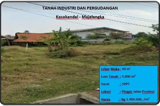 tanah industri Dan pergudangan