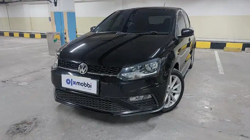 DP Rendah  8JT Volkswagen Polo 1.2 TSI Bensin-AT 2020 Hitam