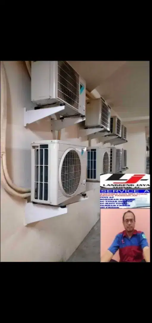 JASA SERVIS, PERAWATAN, BONGKAR PASANG, JUAL BELI AC SECOND, DLL