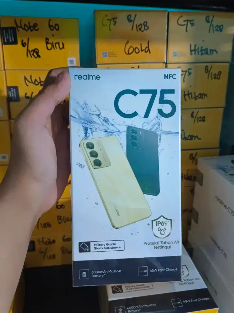 PROMO REALME C75 RAM 8+8/128