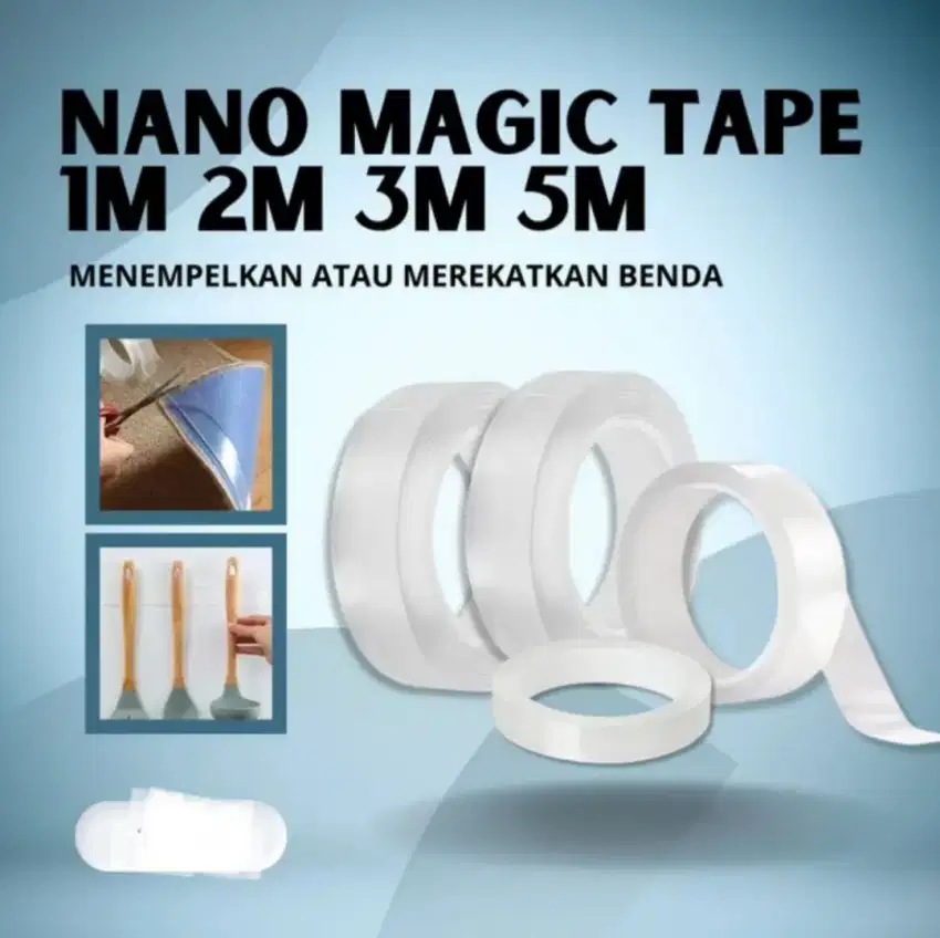 Double tape transparan