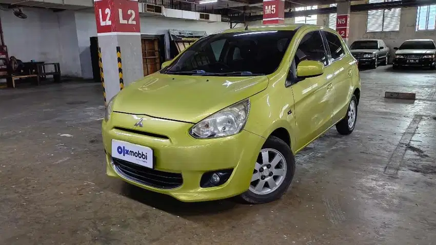 DP Rendah  4JT Mitsubishi Mirage 1.2 GLX Bensin-MT 2012 Kuning