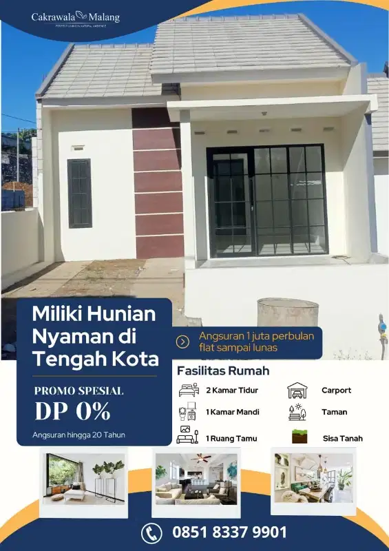 Cakrawala Malang, Rumah dengan Nilai Investasi Tinggi