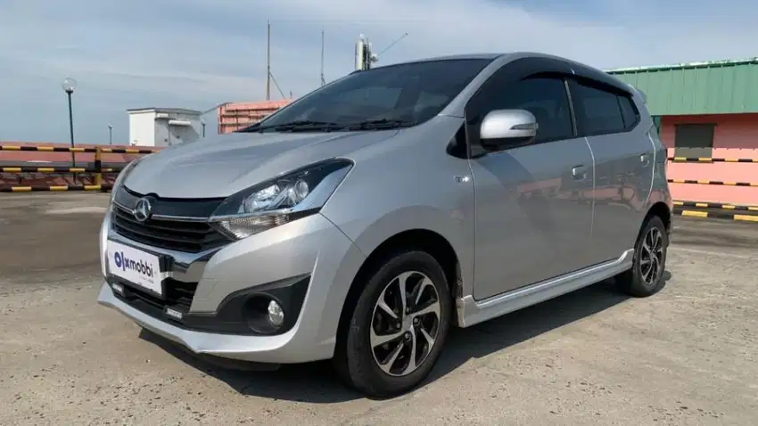 Pajak Panjang - Daihatsu Ayla 1.2 R Bensin-AT 2019 Silver (BIH)