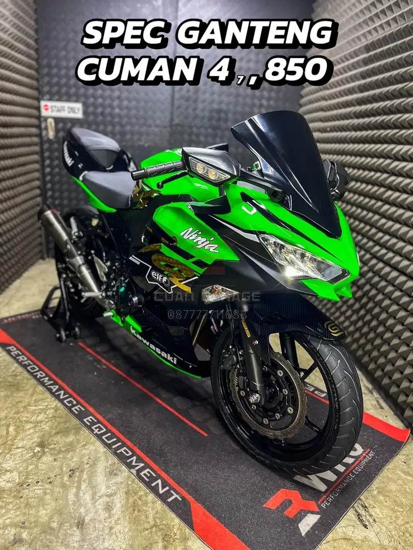 NINJA 250 ABS SE MDP 2018 NEW LOW KM MODIF PAJAK ON SUPERB UNIT BRO