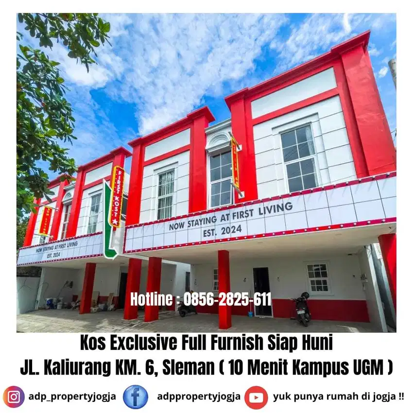 KOS EXCLUSIVE SIAP HUNI FULL FURNISH DI JL KALIURANG KM 6 SLEMAN JOGJA