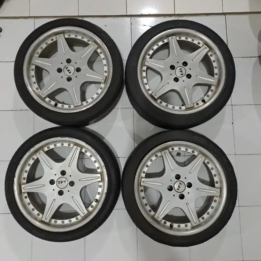 Velg r17 + ban celong pcd 100 lebar 7.5 TT r14 R15 r16