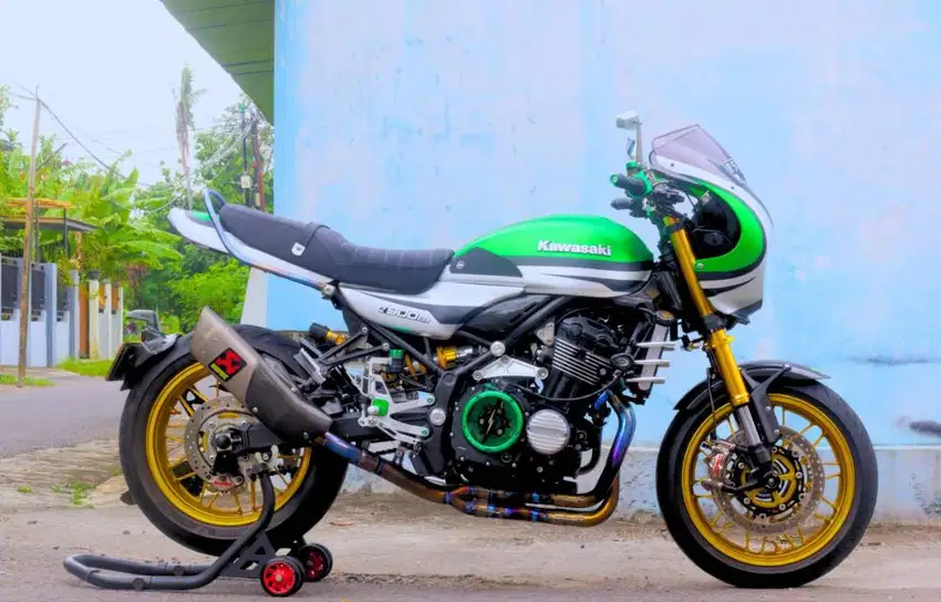 Kawasaki z900 zx25r caferacer modif hedon low oddo