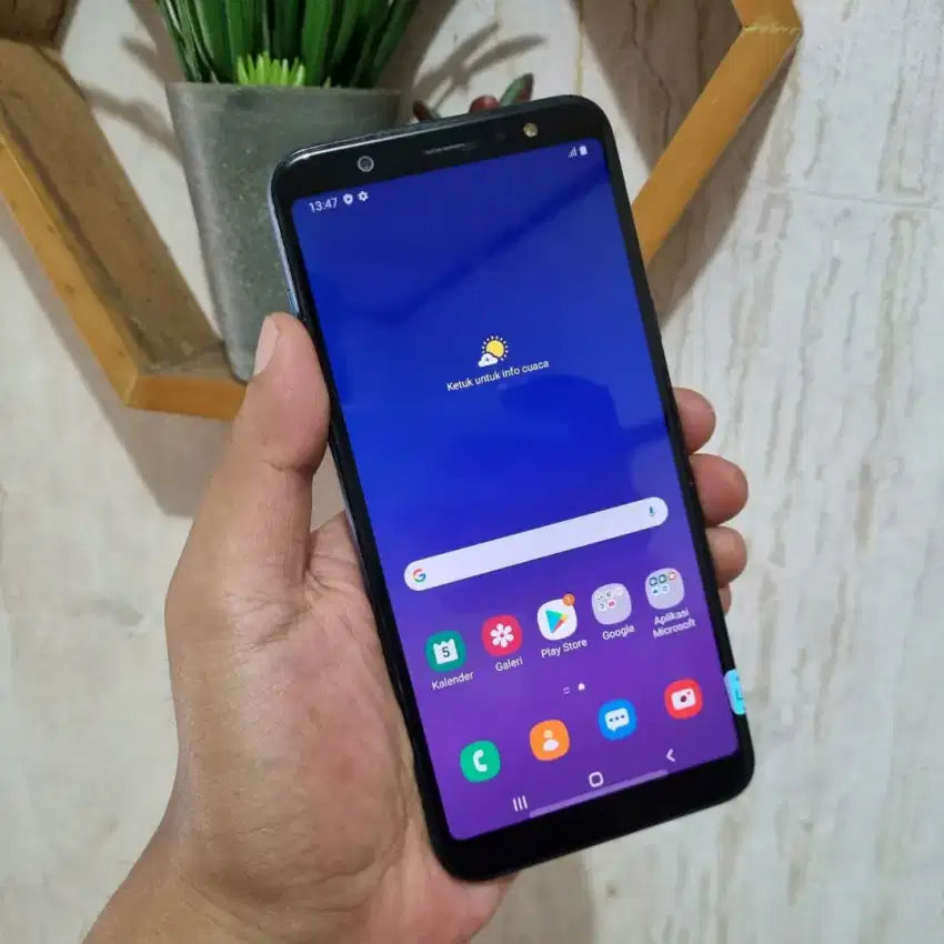 SAMSUNG GALAXY A6 PLUS 4/64GB DUAL SIM RESMI SEIN