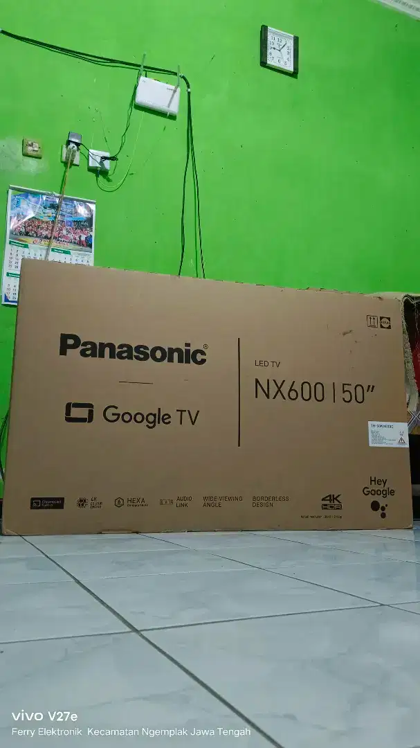 Google tv Panasonic 50 UHD 4K